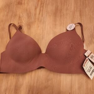 Danskin Flexible Wire Comfortable Brown Padded Bra Size 36C New With Tags